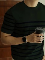 T-shirt à manches courtes col rond 180 g/m² en tissu tricoté 100 % polyester, personnalisable sur le devant, écologique et à séchage rapide pour homme – Meilleures ventes, haute qualité