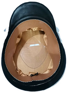 OEM Custom Made Officer Cap Silk <b>Material</b> with Embroidered Logo New Design Casual Scene Very Low Price Wholesale - Product Image 3