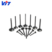 Soupape d'admission du moteur 22211-83001, soupape d'échappement EX 22212-83011, 22212-83001 pour Hyundai D6AC