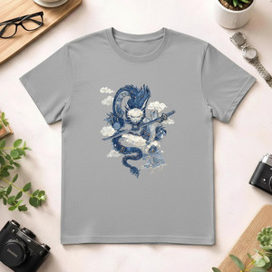 T-Shirt Unisex 100% Cotone 210GSM Stile Casual Aderente con Stampa Personalizzata di Rose Metodo di Stampa DTG - Product Image 1