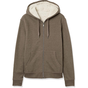 Veste à fermeture éclair épaisse et lourde du fabricant personnalisée sweat à capuche zippé 100% coton éponge française impression numérique automne nouveauté - Product Image 1