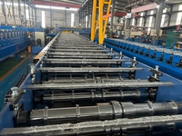 Ligne de production de tôles d'acier pour planchers de ponts, machine de formage à froid pour bâtiments en acier de grande hauteur
