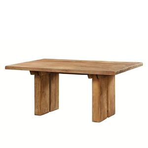Mesa de comedor Rectangular de madera de teca recuperada sólida, muebles de comedor para el hogar de diseño moderno para cocina y Villa - Product Image 5