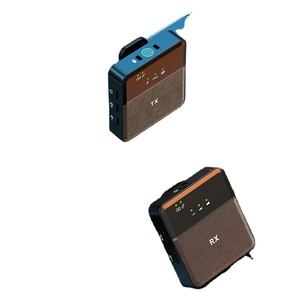 Microfono Lavalier Wireless <span class=keywords><strong>Bluetooth</strong></span> 2.4G SX9 per Smartphone con Custodia di Ricarica per Registrazione Video - Product Image 2