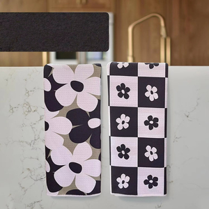 Top Design Summer Kitchen <b>Towel</b> <b>Large</b> Quick Dry with Logo Printed Pattern Best Quality Solid Material - Product Image 3