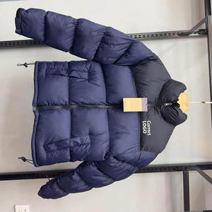 Marque à la mode hommes printemps automne mode pardessus nouvelle couleur unie revers veste décontractée lapin plaine teint produit fini avant - Product Image 6