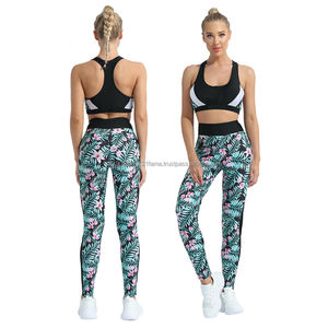 Ropa de Yoga al por Mayor, Conjunto Deportivo de 2 Piezas Personalizado para Mujer, Talla Grande, Sujetador Deportivo y Leggings, Shorts Sólidos para Gimnasio y Yoga - Product Image 1