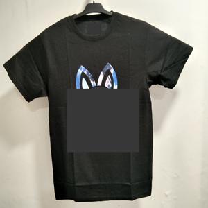 T-shirt élégant et durable à col en O pour homme de qualité supérieure à manches courtes en coton imprimé respirant à séchage rapide - Product Image 3