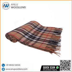 Recién llegado, manta Jacquard Thomson de lujo Camel, 100% Lana, suave, cómoda, de moda para uso en invierno, personalizada - Product Image 3