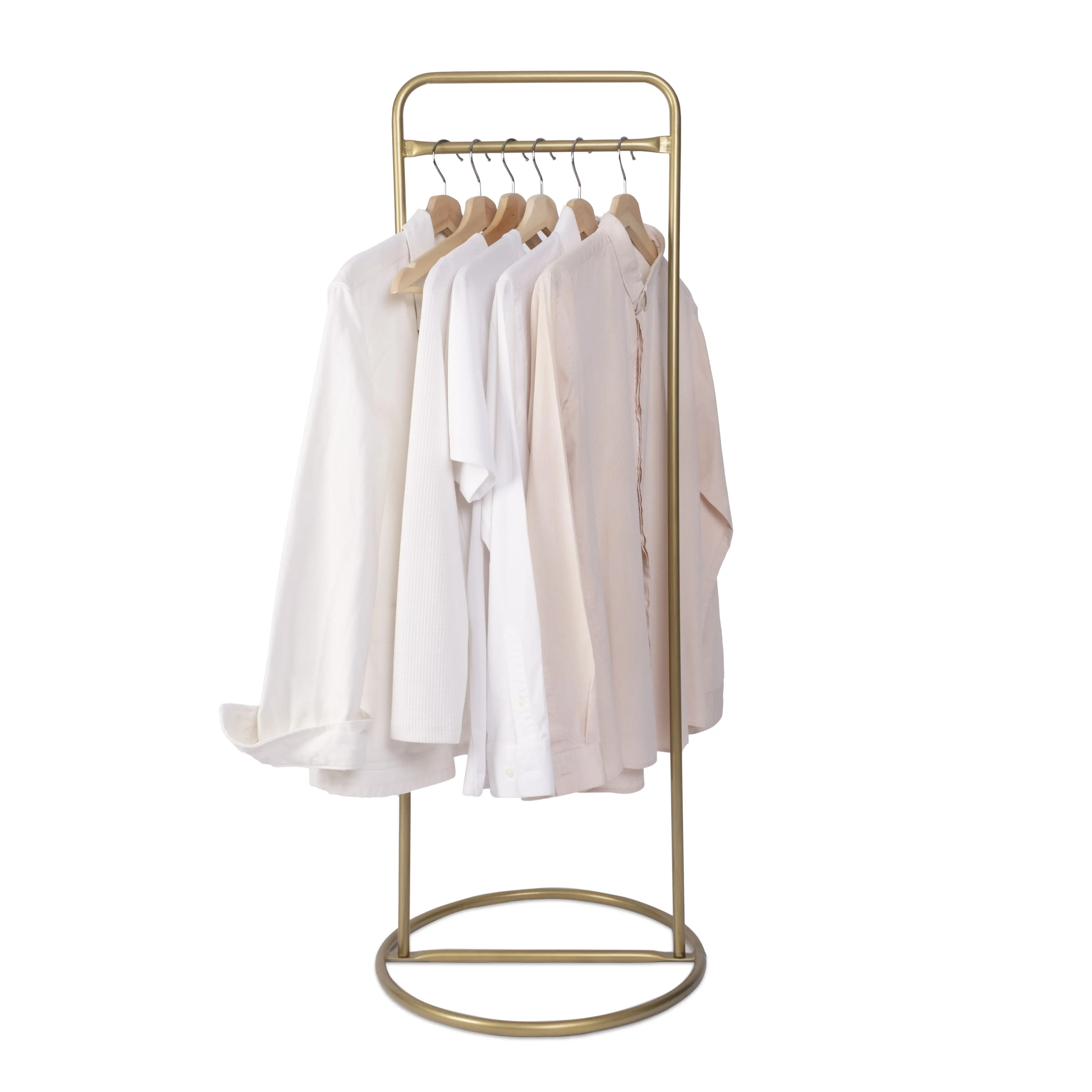 Wholesale price metal pedestal clothes hanger garment clothes hanger drying rack clothes organizer coat rack hange