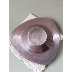 ที่เขี่ยบุหรี่โลหะทรงกลมสไตล์วินเทจทำจากสเตนเลสที่เขี่ยบุหรี่จากผู้ส่งออกอินเดีย - Product Image 2