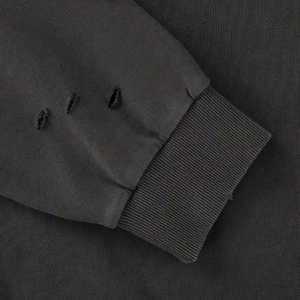 Sudaderas con Capucha Personalizadas al por Mayor FINER THREADS, Corte Regular, 100% Algodón, Invierno, Estilo Urbano Vintage con Cierre para Hombre - Product Image 3