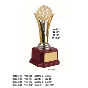 Vente en gros de trophées en aluminium écologique de haute qualité Médailles Plaques Impression UV pour les événements sportifs Années de service Fidélité - Product Image 2