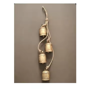 Nouvel arrivage Cloche en forme de cône et de tasse multi-tailles avec son pour animaux de compagnie Cloche en fer fabriquée à la main par décor impex - Product Image 6