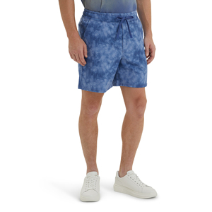 Pantalones Cortos de Verano para Hombre, de Alta Calidad, de Lona, Cintura Media, Cierre con Cordón, Transpirables, de Algodón, Estilo Casual, Tie Dye, de Secado Rápido, Color Sólido - Product Image 1
