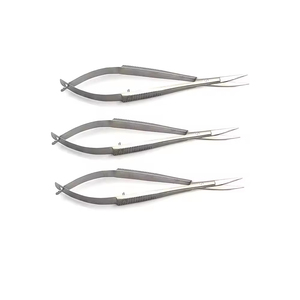 Ciseaux à ressort ergonomiques assurant confort, contrôle et précision lors de la coupe détaillée. - Product Image 1