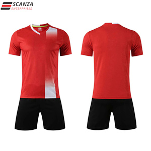 Conjunto de camiseta de fútbol unisex de alta calidad Último diseño para adultos y niños Venta al por mayor superior en Francia - Product Image 3