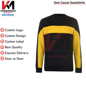 เสื้อสเวตเตอร์แบบสวมศีรษะของผู้ชายผ้าฝ้าย100% โอเวอร์ไซส์ออกแบบได้ตามต้องการรุ่นพรีเมี่ยมสำหรับ400gsm - Product Image 4