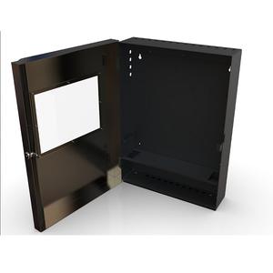 Cabman 6 <b>Fire</b> <b>Alarm</b> Application Box With Sparkling Brown Door And Durable Black Matt Backbox Perfect For <b>Fire</b> Installations - Product Image 3