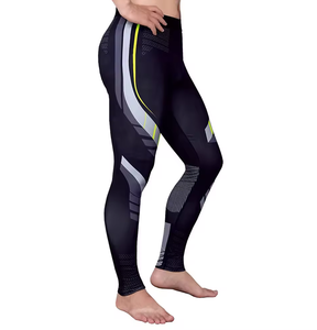 Nouveau modèle Leggings d'entraînement pour hommes Fitness Leggings de compression personnalisés à séchage rapide pour hommes au Pakistan - Product Image 1