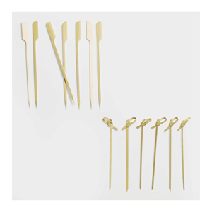 ไม้ไผ่ผูกปมและเสียบไม้ วัสดุไม้ไผ่คัดสรรอย่างดี เหมาะสำหรับการเสิร์ฟของว่างและการตกแต่งอาหารจากเวียดนาม - Product Image 3