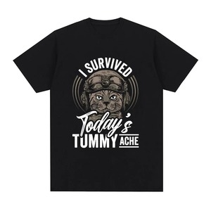 Camisas de verano de secado rápido de algodón orgánico 100%, camisa de mujer con cuello redondo elegante personalizada, camisetas transpirables con estampado 3D 2025 - Product Image 5