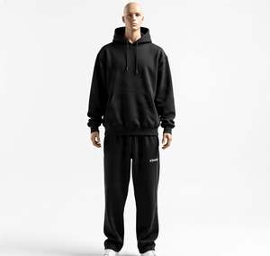Ventes en gros de sweats à capuche personnalisés pour hommes, ensembles brodés unisexes, logo vierge, impression par sublimation, sweat-shirt et ensembles de survêtement - Product Image 3