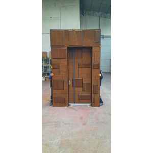 Puerta de Seguridad de Acero ABSDOOR NOYER Personalizable, Ultra Segura, Diseño Moderno, Aislamiento Térmico y Acústico, para Interiores, Villas, Hoteles, Turquía - Product Image 3