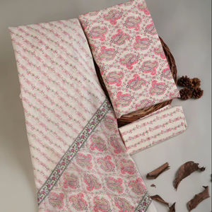 ชุดผ้าฝ้าย3ชิ้นแบบดั้งเดิมพิมพ์ลายพื้นเมืองแฟนซีชุดผ้าฝ้ายระบายอากาศได้ดีชุดไม่เย็บ - Product Image 1