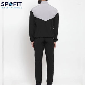 Ensemble de survêtement de sport pour homme imprimé tendance 2 pièces 100% coton molleton respirant Vêtement de jogging - Product Image 3