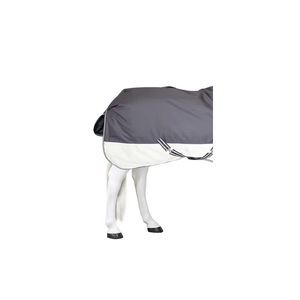 Yüksek kalite koyu gri su geçirmez ve nefes at kış Turnout kilim kış battaniyeler atlar toptan üreticileri için - Product Image 5