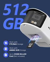 ANNKE FCD800 4K 8MP Dual-Objektiv 180-Grad-Panorama-Bullet-AI-PoE-IP-Kamera mit Zwei-Wege-Audio, Smart Hybrid Light und IP67-Netzwerkkamera