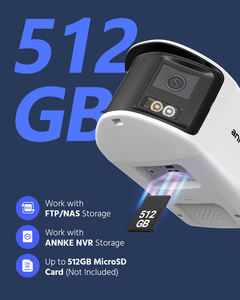 ANNKE FCD800 4K 8MP Lente dual 180 grados Panorámica Bullet AI PoE Cámara IP Audio bidireccional Luz híbrida inteligente IP67 Cámara de red - Product Image 6