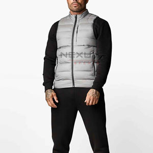 Personnalisé 2025 hommes extérieur respirant léger matelassé gilet chauffé vêtements d'extérieur pour l'hiver confortable gilet bouffant - Product Image 1