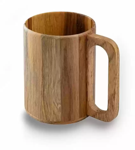 Taza de café de acero inoxidable de grano de madera de doble pared, jarra de cerveza, regalo de Navidad y estilo de taza de tamaño personalizado a precios baratos - Product Image 2