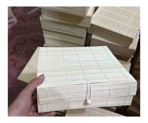 Boîtes à thé en bambou d'emballage de cadeau de haute qualité de conception simple d'usine pour le thé peut sachet de thé - Product Image 2