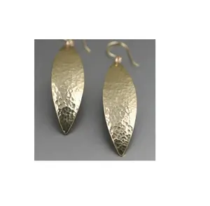 印度工艺品珠宝黄铜箍耳环手工黄铜箍耳环和定制尺寸便宜价格