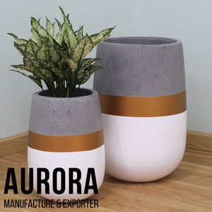 Ventes en gros de pots de plantes modernes et économiques pour l'intérieur et l'extérieur, pots de jardin en béton écologiques, jardinières à fleurs - Product Image 2