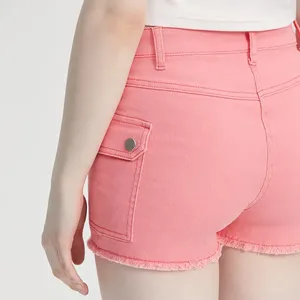 Wholesale Custom Breathable Quick Dry High Waisted <b>Tummy</b> <b>Control</b> Workout Yoga Shorts for Women Casual - Product Image 4