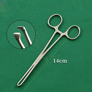 Pince à tissus Allis 16cm 4x5 Dents Manuel Instrument de préhension des tissus intestinaux Acier chirurgical Thoms-Allis Basis - Product Image 4