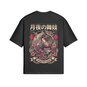 Camiseta Geisha Transpirable de Verano, Lavable, de Algodón Puro, Marca de Moda, Camisetas de Media Manga - Product Image 1