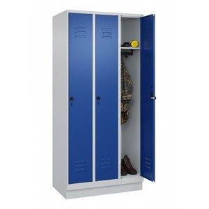 Armadio Spogliatoio Locker Classic Plus 1950 x 900 x 500 mm AxLxP 3-scomparti - Product Image 1