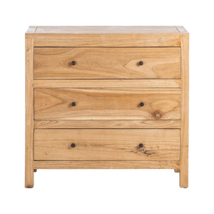 Commode moderne minimaliste à 3 tiroirs pour chambre à coucher, salon et mobilier de maison - Product Image 1