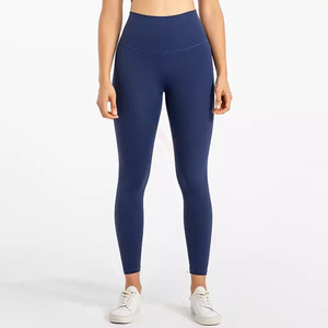 2024 nueva llegada nueva moda malla transpirable poliéster Spandex señoras entrenamiento personalizado al por mayor Fitness gimnasio Leggings para mujeres - Product Image 2