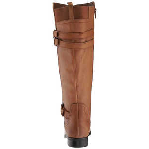Botas altas de equitación para hombre de cuero Original marrón de alta calidad hechas a mano con cierre de cremallera y ajuste de hebilla - Product Image 4