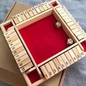 Juego de Madera Hecho a Mano para Cerrar la Caja con Dados, Buena Calidad, Pedidos al por Mayor - Product Image 2
