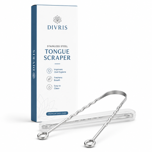 Grattoir à langue double face en cuivre DIVRIS, réutilisable, portable, outil d'hygiène buccale pour un usage quotidien - Product Image 2