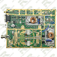 Module GaN haute puissance 30-6000 MHz 30W/50W/100W/150W/200W, amplificateur de puissance RF pour la défense C-UAS et la sécurité des frontières, à large bande passante instantanée