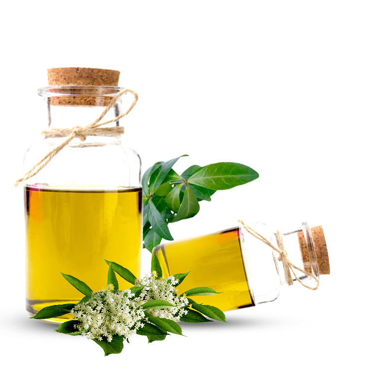 Pale yellow to yellow in color