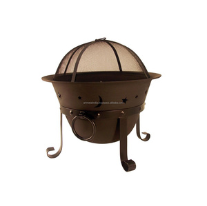 FIRE PIT de METAL hecho a mano para exteriores, novedad - Product Image 4